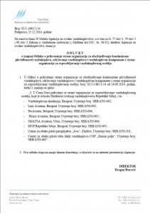 sertifikat crna gora